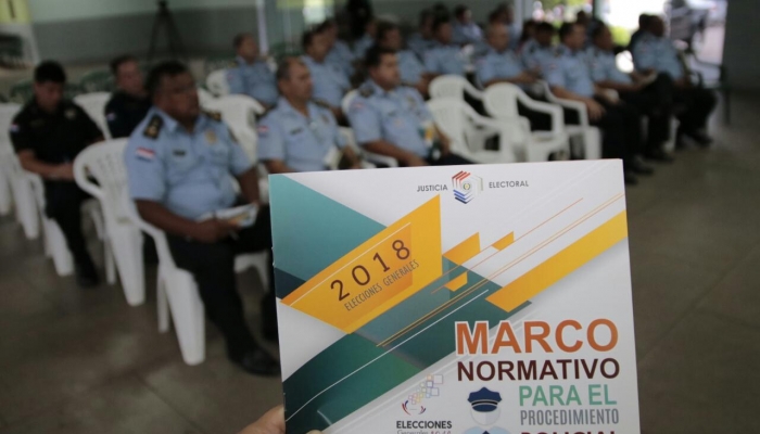 Charlas sobre normas electorales para agentes policiales y miembros de comunidades indÃ­genas del Chaco